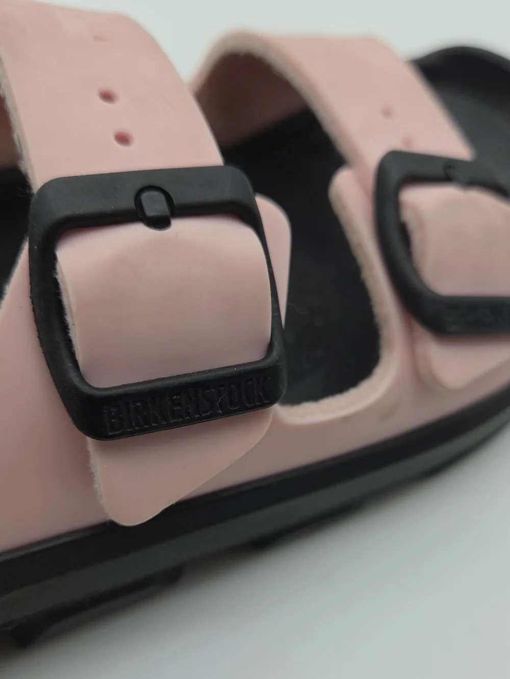 Birkenstock Mogami Kids Waterproof Sandals Pink Black Size 34 3 - 3.5